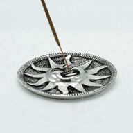 Porte-Encens Soleil en Aluminium Poli 9m