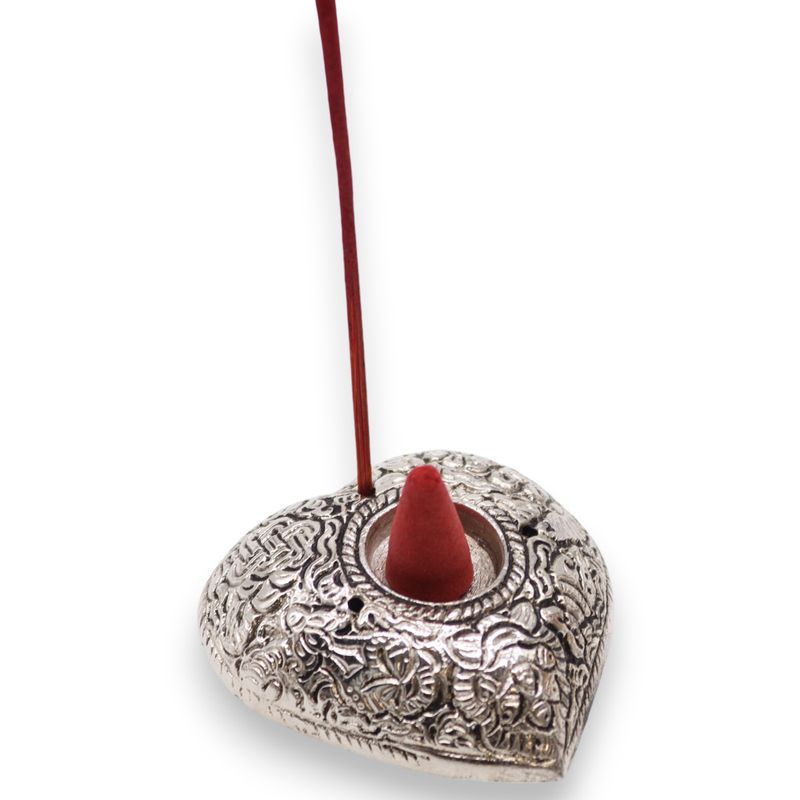 Porte-encens Petit Coeur 6x5.5x1.5cm