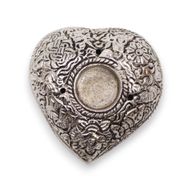 Porte-encens Petit Coeur 6x5.5x1.5cm