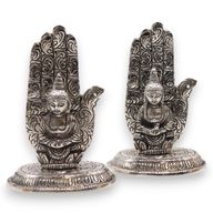 Porte-encens Main Bouddha 13x9cm
