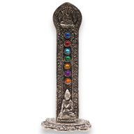 Porte-encens Bouddha Tour 7 Chakras 16x6x7cm