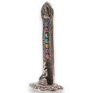Porte-encens Bouddha Tour 7 Chakras 16x6x7cm
