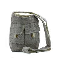 Sacs à Deux Poches Tons Naturels - Lavande douce - Moyen