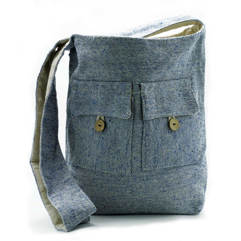 Sacs à Deux Poches Tons Naturels - Jeans - Large