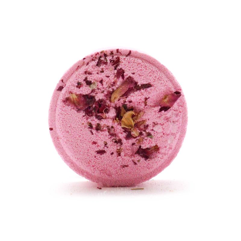 Galet de Douche Vapeur Zen  - Explosion d'Harmonie (Rouge Rosé)