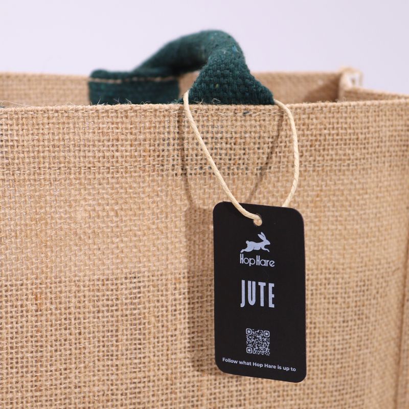 Grand Sac en Jute Hop Hare - I am Magical