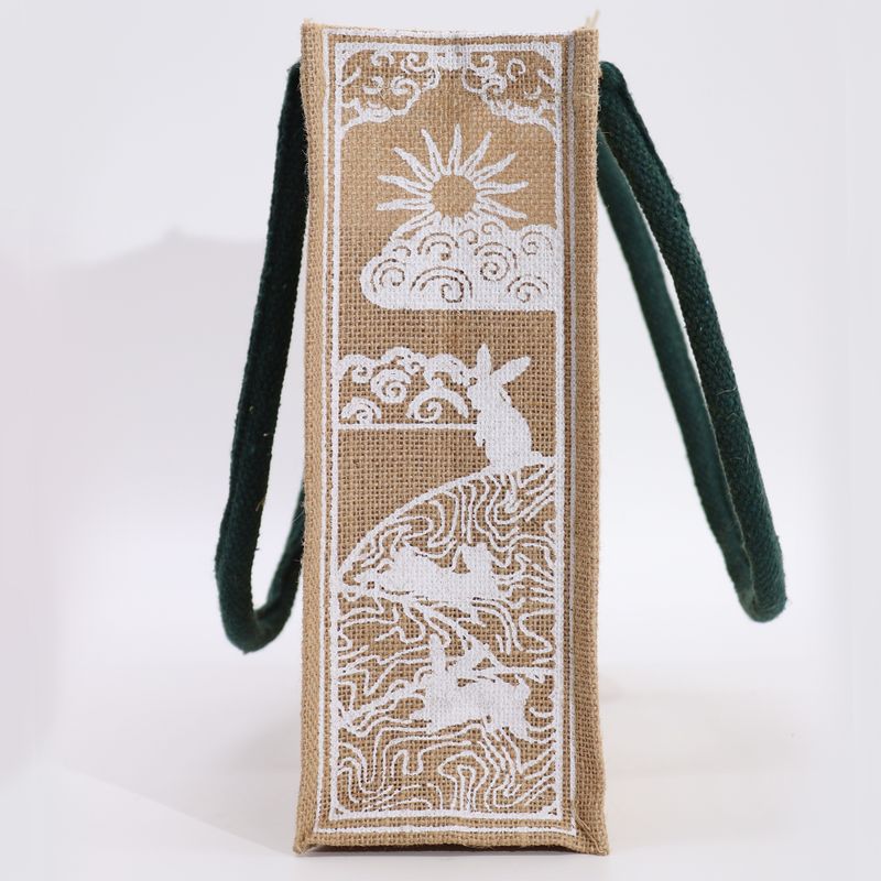 Grand Sac en Jute Hop Hare - I am Magical