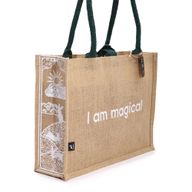 Grand Sac en Jute Hop Hare - I am Magical