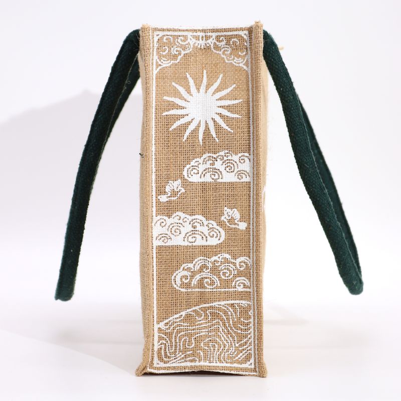 Grand Sac en Jute Hop Hare - I am Bright