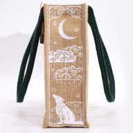 Grand Sac en Jute Hop Hare - I am Powerful
