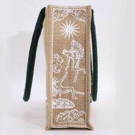 Grand Sac en Jute Hop Hare - I am Loved