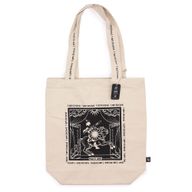 Tote Bag Hop Hare - I am Brave - Toile de Coton 10oz
