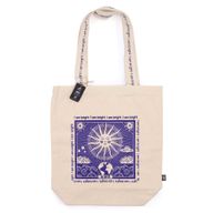 Tote Bag Hop Hare - I am Bright - Toile de Coton 10oz