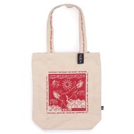 Tote Bag Hop Hare - I am Loved - Toile de Coton 10oz