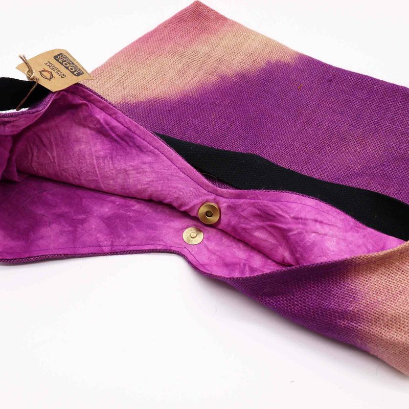 Sac à Bandoulière Souple - Fuchsia Antique