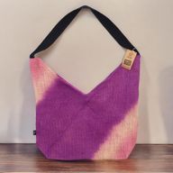Sac à Bandoulière Souple - Fuchsia Antique