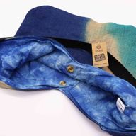 Sac à Bandoulière Souple - Bleu Denim