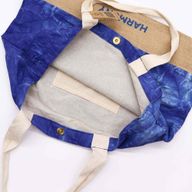 Sac Entièrement Naturel - Délavage Bleu - Mandala - Harmonie