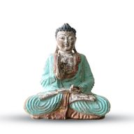 Statue de Bouddha Sculptée à la Main - 30cm - Transmission de l'enseignement