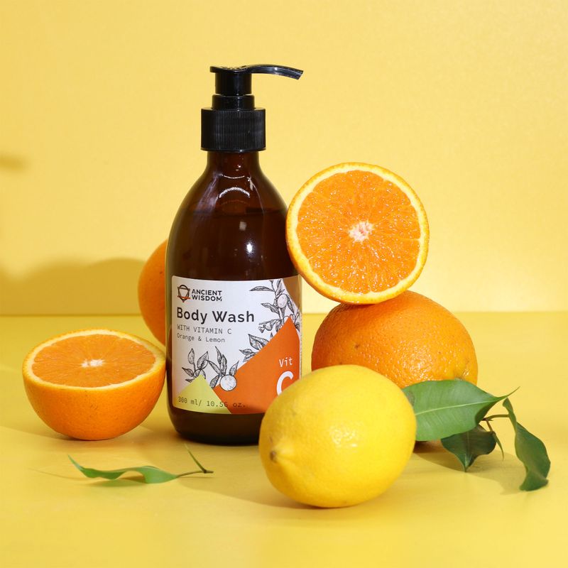 Gel Douche Aromathérapie à la Vitamine C – Orange & Citron