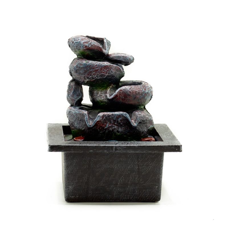 Fontaine de Table - 20cm - Pots en Cascade