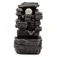 Fontaine de Table - 35cm - Formation de Roches & Boule de Cristal