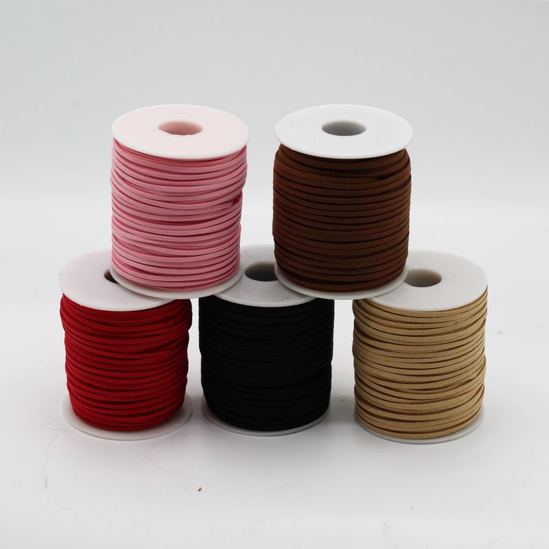 Rouleau Cordon Pour Pendentif en Vrac - 2.5mm x 45m - Noir A001