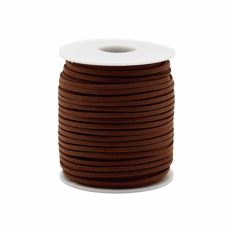 Rouleau Cordon Pour Pendentif en Vrac - 2.5mm x 45m - Marron foncé A010
