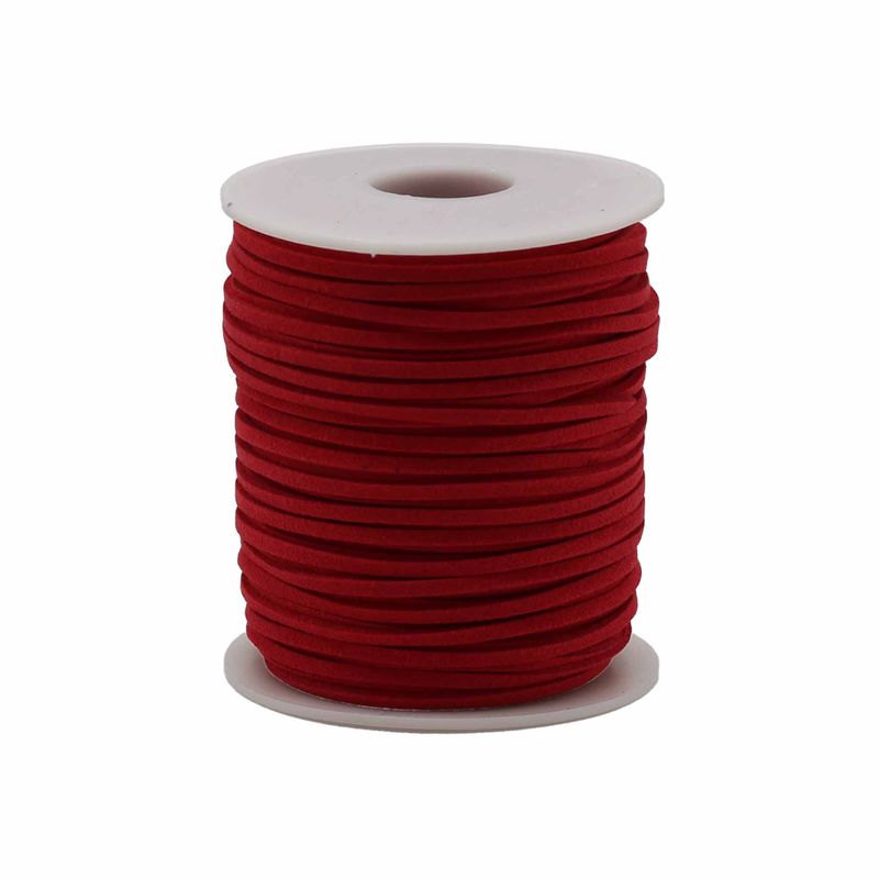 Rouleau Cordon Pour Pendentif en Vrac - 2.5mm x 45m - Rouge A056