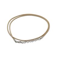 Packs Cordons en Coton Ciré Pour Pendentifs - 2mm x 55cm - Assortis - Tan