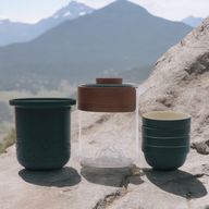 Set Théière Montagne - Quatre Amis - Pack de Voyage