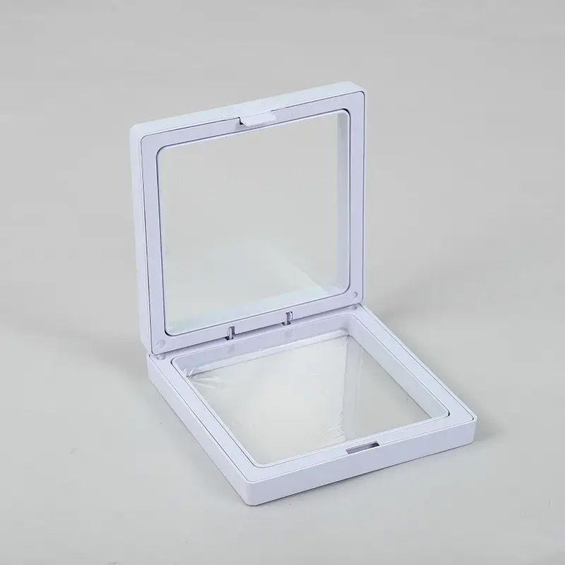 Cadre Flottant 3D Petit  7x7cm - Blanc