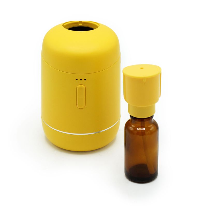 Diffuseur Huile Essentielle par Nébulisation Sans Eau - USB à C Jaune