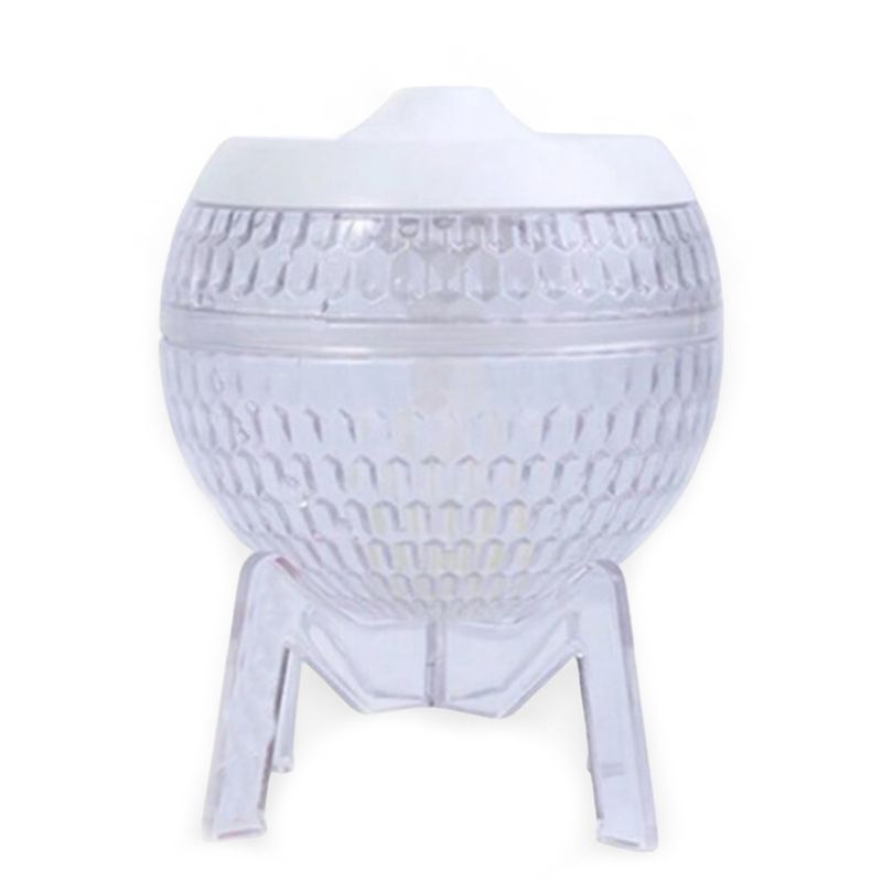 Humidificateur Transparent Mondo Planet - USB - Changement de Couleur (lumière du bas)