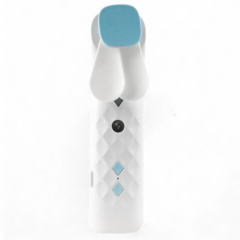 Ventilateur et Vaporisateur de Visage Nano Mist Blanc - Rechargeable par USB