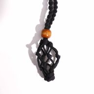 Cordon de Collier Pour Pierres Précieuses et Cristal 45cm/18inch - Noir