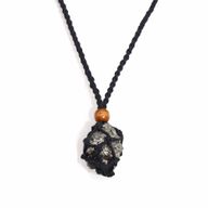 Cordon de Collier Pour Pierres Précieuses et Cristal 45cm/18inch - Noir