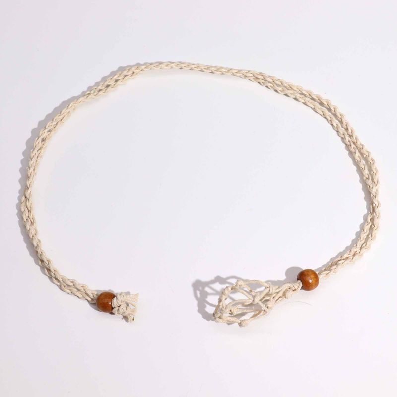Cordon de Collier Pour Pierres Précieuses et Cristal 45cm/18inch - Naturel