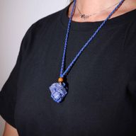 Cordon de Collier Pour Pierres Précieuses et Cristal 45cm/18inch - Marine