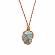 Cordon de Collier Pour Pierres Précieuses et Cristal 45cm/18inch - Marron