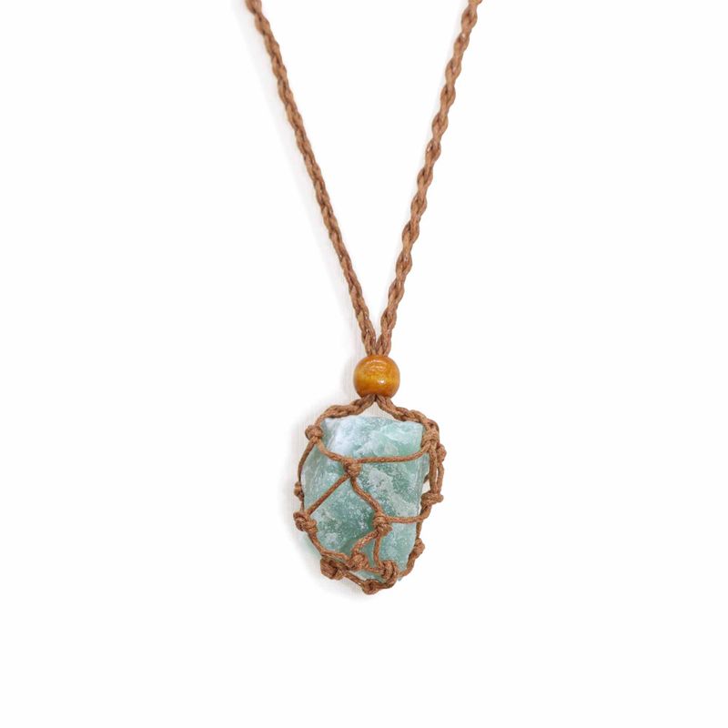Cordon de Collier Pour Pierres Précieuses et Cristal 45cm/18inch - Marron