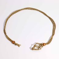 Cordon de Collier Pour Pierres Précieuses et Cristal 45cm/18inch - Sable