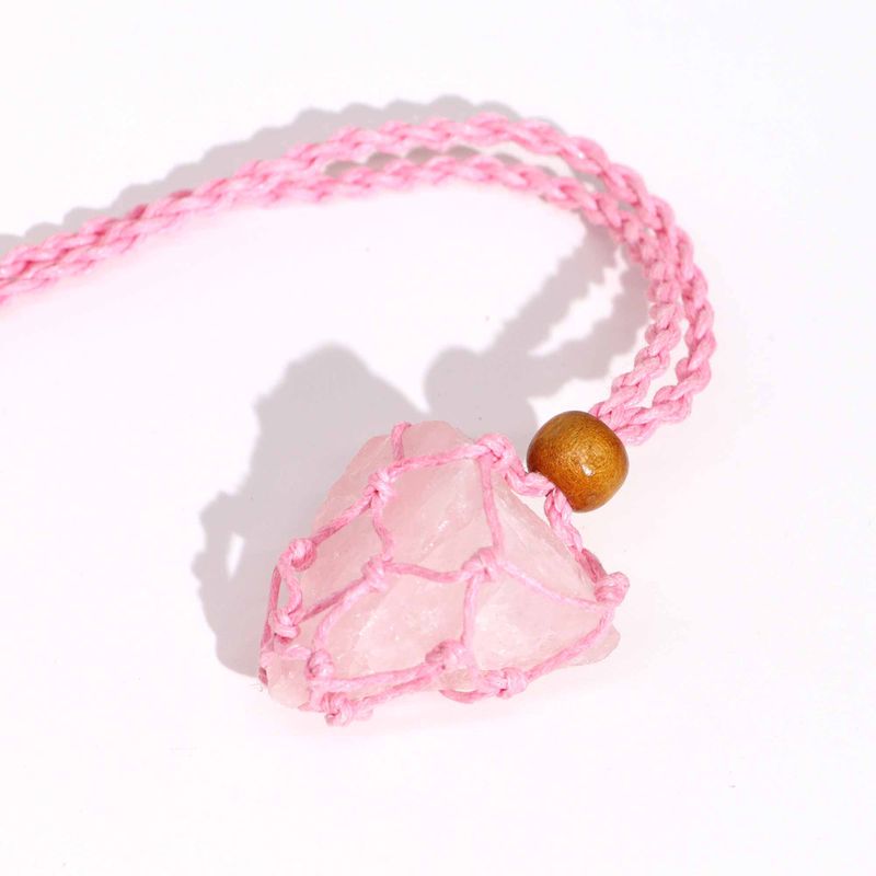 Cordon de Collier Pour Pierres Précieuses et Cristal 45cm/18inch - Rose