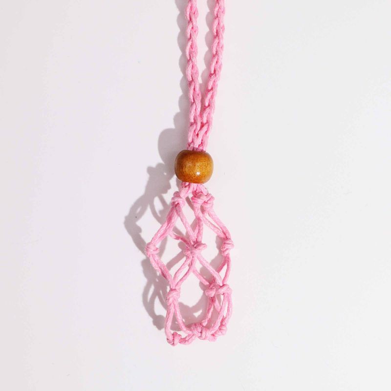 Cordon de Collier Pour Pierres Précieuses et Cristal 45cm/18inch - Rose