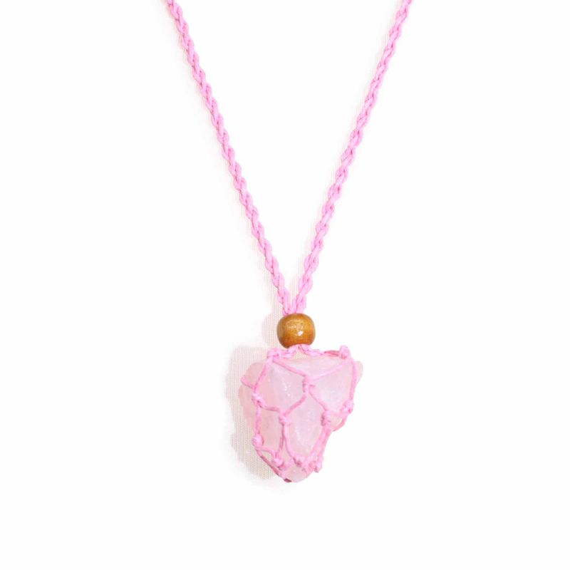 Cordon de Collier Pour Pierres Précieuses et Cristal 45cm/18inch - Rose