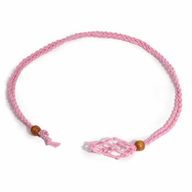 Cordon de Collier Pour Pierres Précieuses et Cristal 45cm/18inch - Rose
