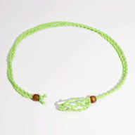Cordon de Collier Pour Pierres Précieuses et Cristal 45cm/18inch - Vert