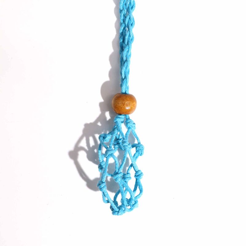 Cordon de Collier Pour Pierres Précieuses et Cristal 45cm/18inch - Bleu