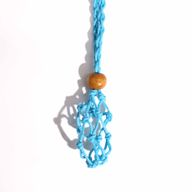 Cordon de Collier Pour Pierres Précieuses et Cristal 45cm/18inch - Bleu