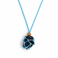 Cordon de Collier Pour Pierres Précieuses et Cristal 45cm/18inch - Bleu